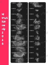 Premium Smoke Brush Collection 2026 – 68 Procreate & Photoshop 4K Quality Brushes