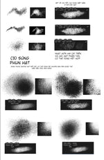 Complete Comic Atmospheric Workflow Procreate Brush Set - 42 Professional Manga, Manhwa, Webtoon Brushes