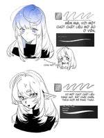 ORZ Lineart Collection 36 Brushes for Procreate - Complete Manga, Anime & Character Design Solution