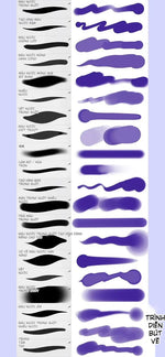 40 Classic Watercolor Procreate Brushes – SAI/CSP Feel, Fast Painting, Premium Texture