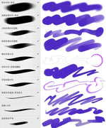 40 Classic Watercolor Procreate Brushes – SAI/CSP Feel, Fast Painting, Premium Texture